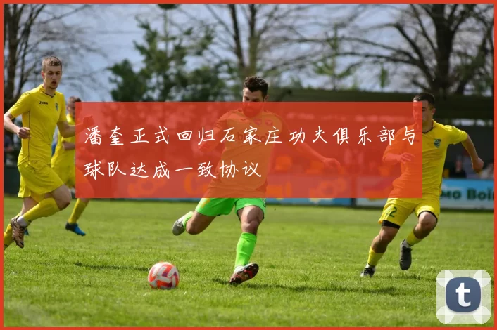潘奎正式回归石家庄功夫俱乐部与球队达成一致协议