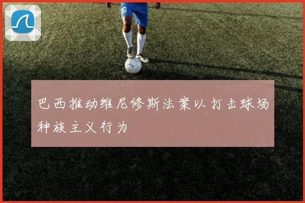 巴西推动维尼修斯法案以打击球场种族主义行为